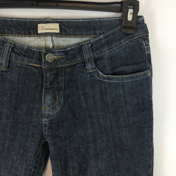 Costa Blanca Y2K Dark Wash Flare Jean Size 29 - Picture 2 of 9